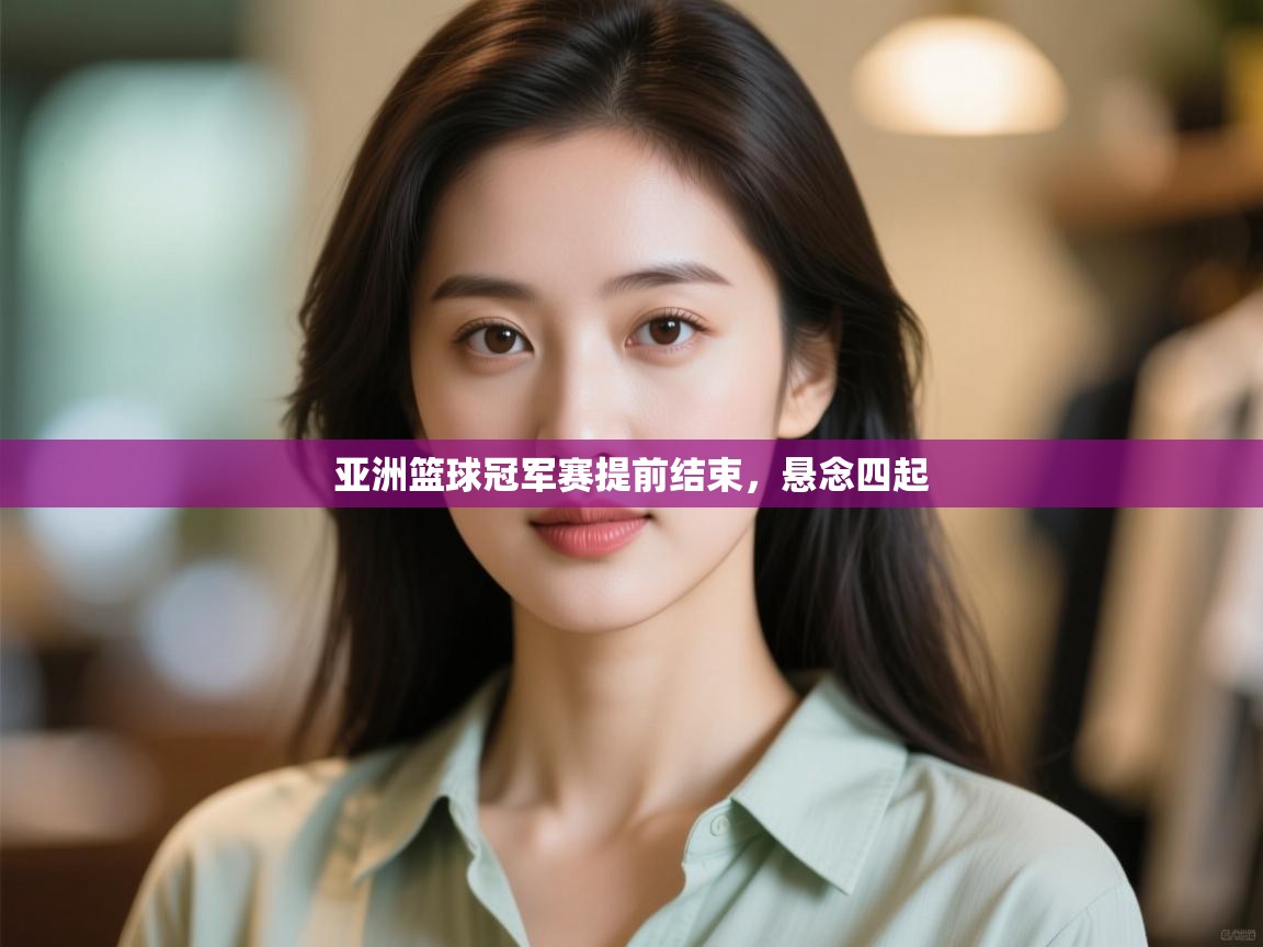 开云体育安卓APK下载-亚洲篮球冠军赛提前结束,悬念四起 第2张